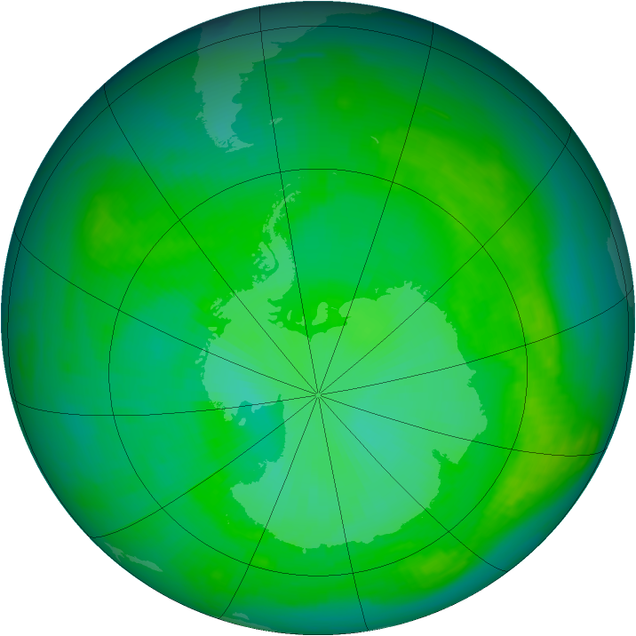 Ozone Map 1979-12-21